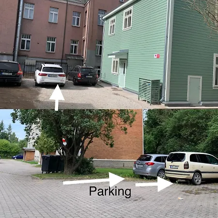 Lejlighed Toomemaee Cute 2-bedrooms -2 Big Beds- Free Parking- Free Wifi